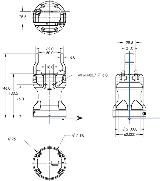 Hand Model Dimensions Pdf Specifications